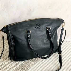 Tory Burch Taylor Black Satchel